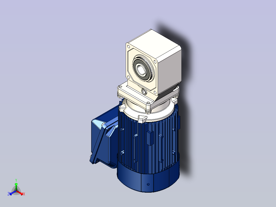 住友(SMT)减速机3D RNYM02-1120-AV,EV主视图