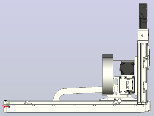 XYGT432-A2-450-250-150-M-C负载1-10KG 三轴悬臂模组 内嵌式 XYGT432-A2 替换TOYO模组滑台后视缩略图