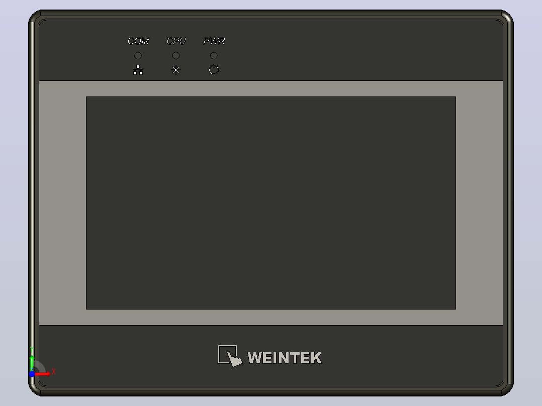 Weintek MT8050i人机界面(以太网)前视图