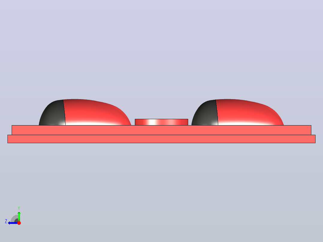LED 镜头右视图