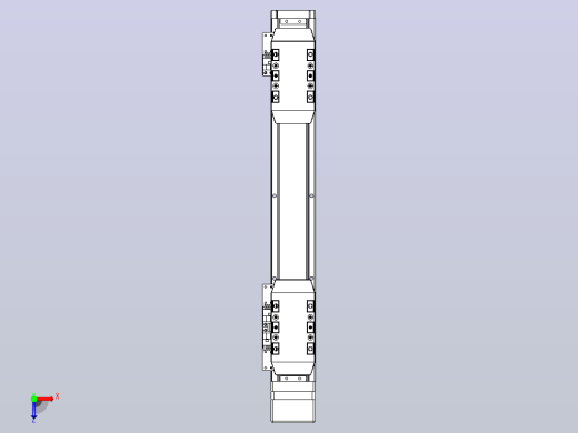 滚珠丝杠线性轴TPA-GCRS-50-1205C-L75-MP-M10-N3俯视缩略图