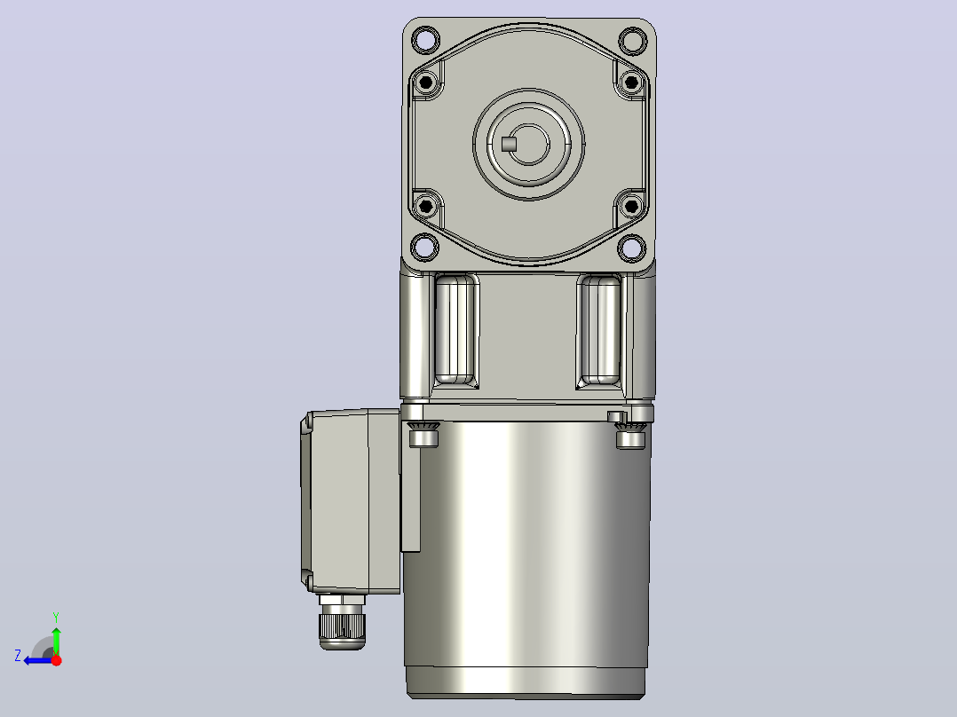 交流减速机5IK40GU-CT(5GU3RT-180RT)新右视图