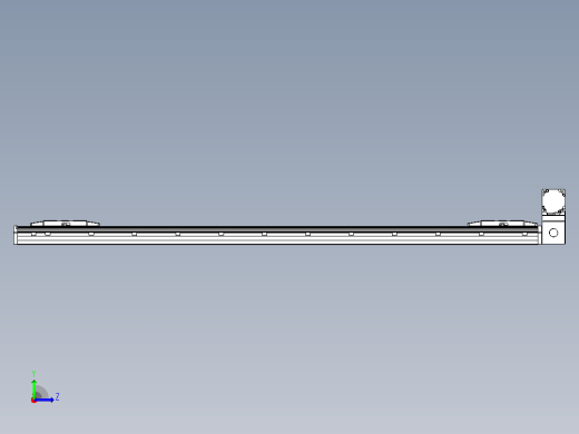 皮带直线轴双滑块型TPA-GCBS-150-P80-L625-RU-M75-N3左视缩略图