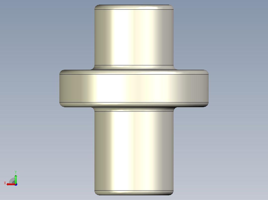 Φ42×b12-Φ40×b12联轴器后视图