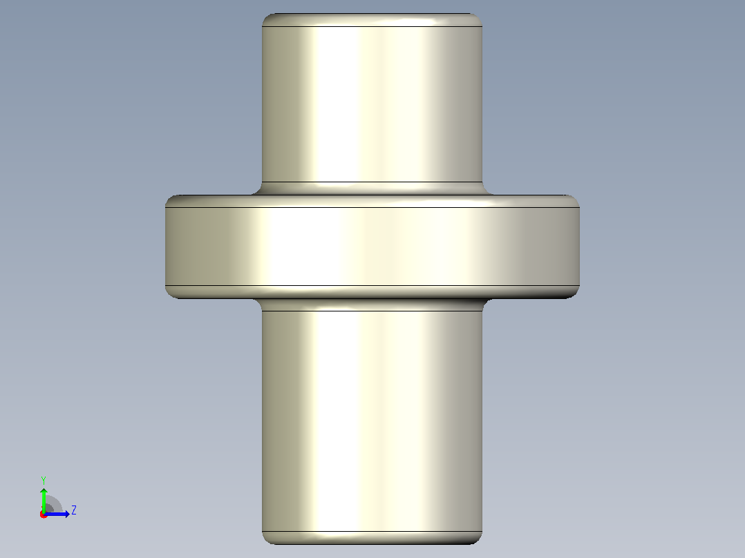 Φ42×b12-Φ40×b12联轴器左视图