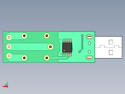 USB 继电器模块后视缩略图
