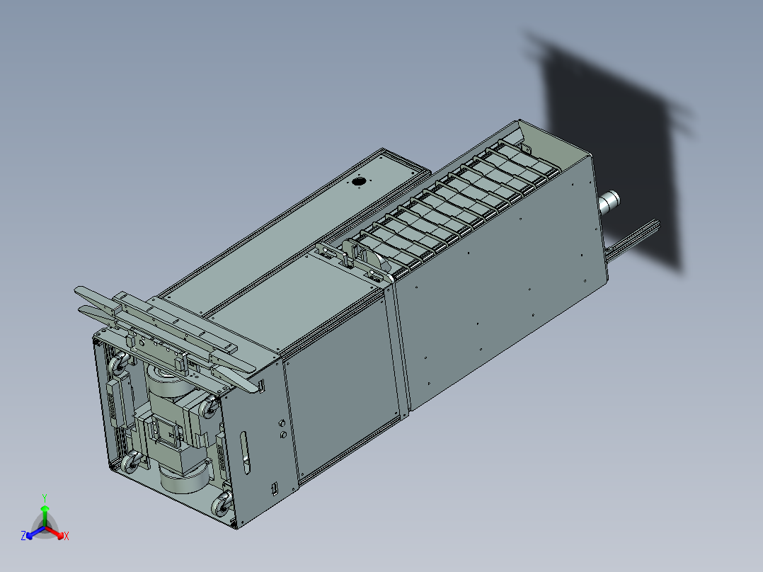 立式多层AGV运料车