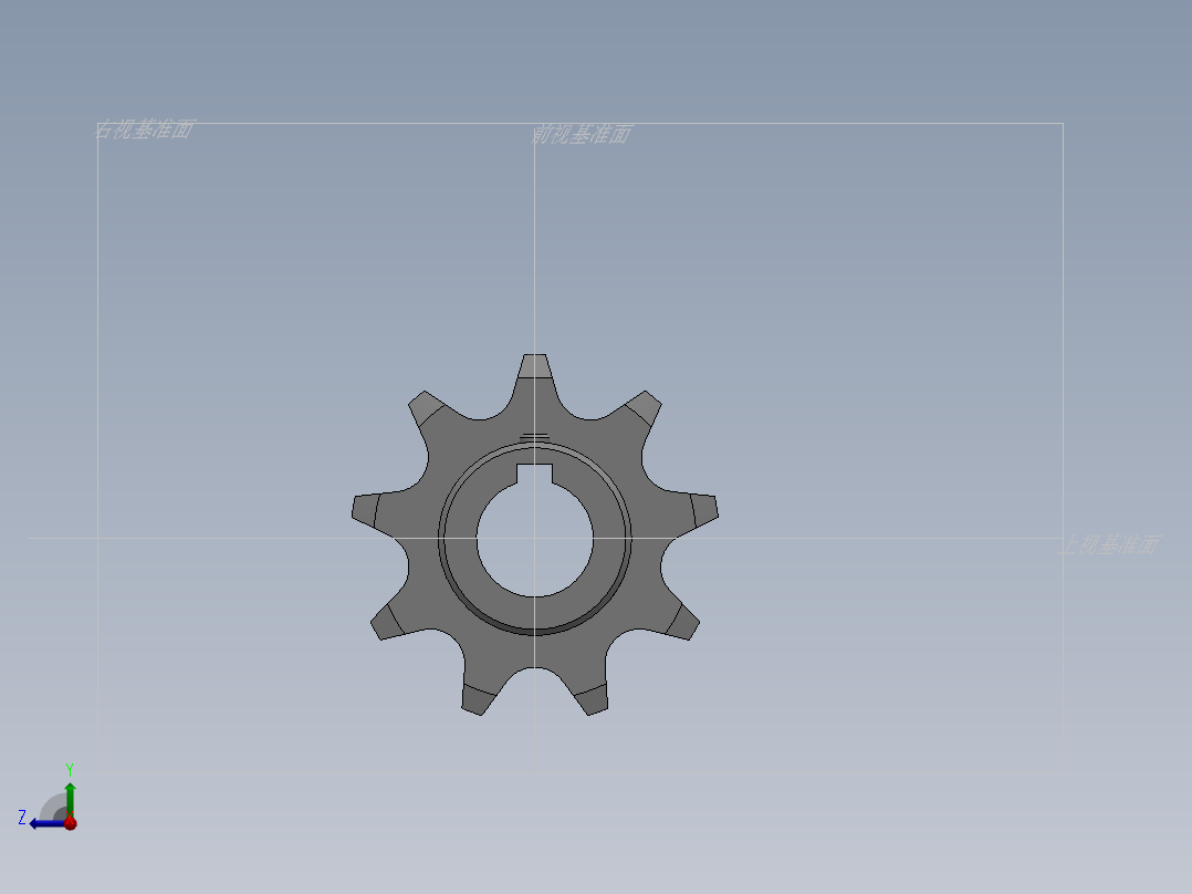 倍速轮 (2)右视图