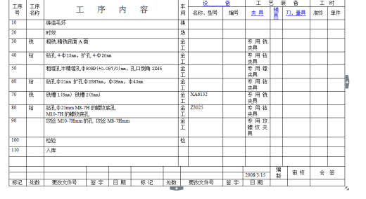 机械毕业设计-左支座工艺工装设计缩略图