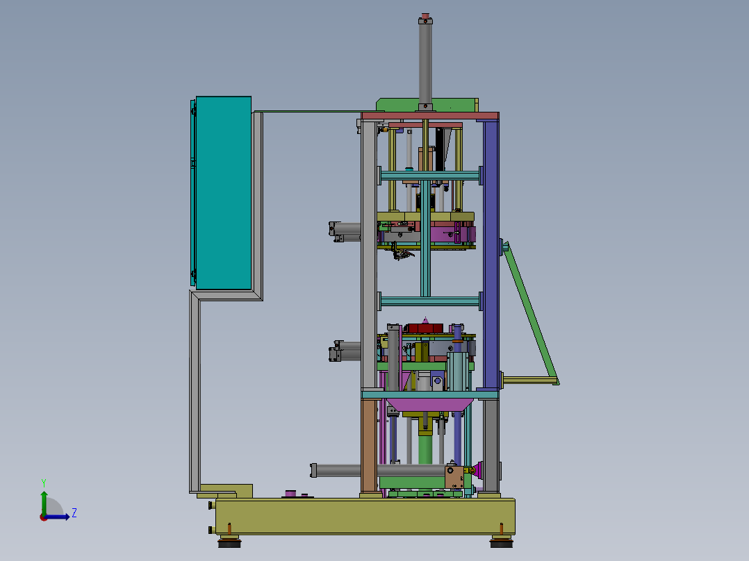 131 FB10封装机(1)左视图