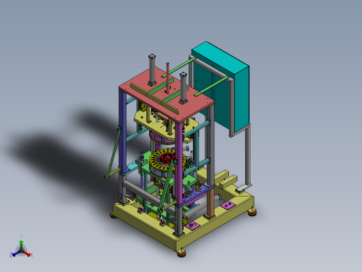 131 FB10封装机(1)正等轴测缩略图