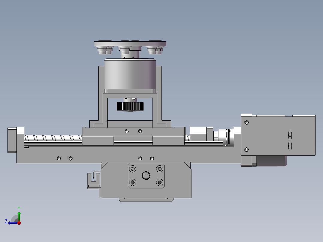 IC邦定机右视图