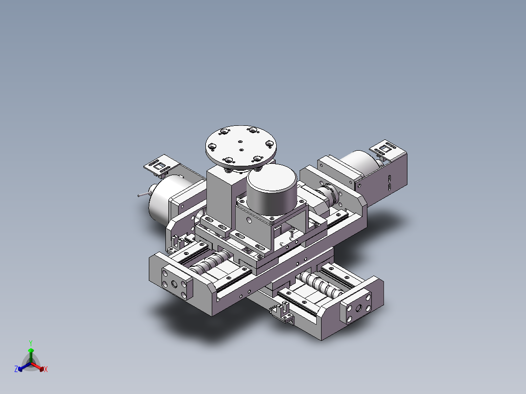 IC邦定机正等轴测图