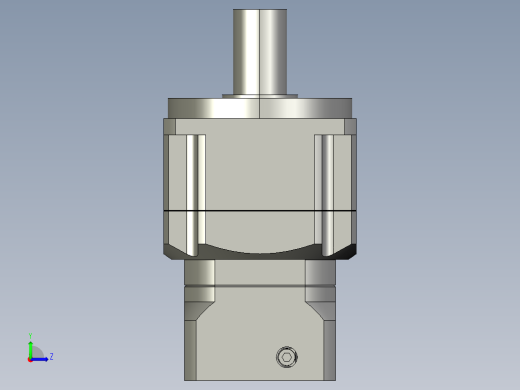 斜齿PGH115T-L2 19-70-90-M5.STEP左视缩略图