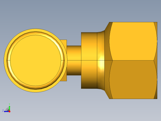 检修阀系列图纸右视缩略图