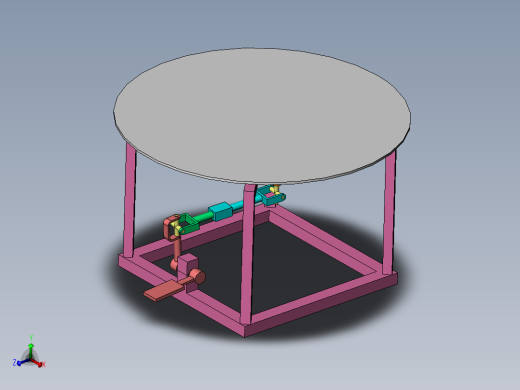 脚蹬旋转加工煎饼装置