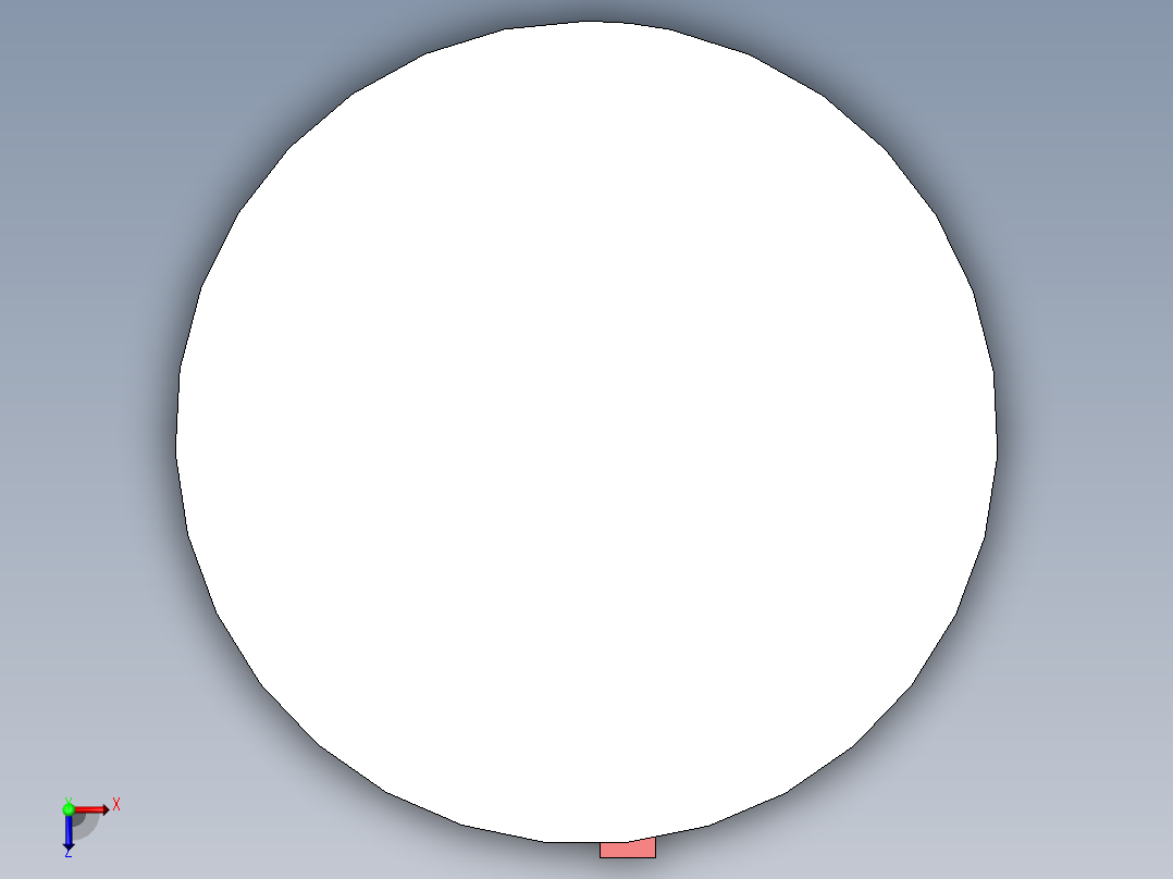 脚蹬旋转加工煎饼装置俯视图