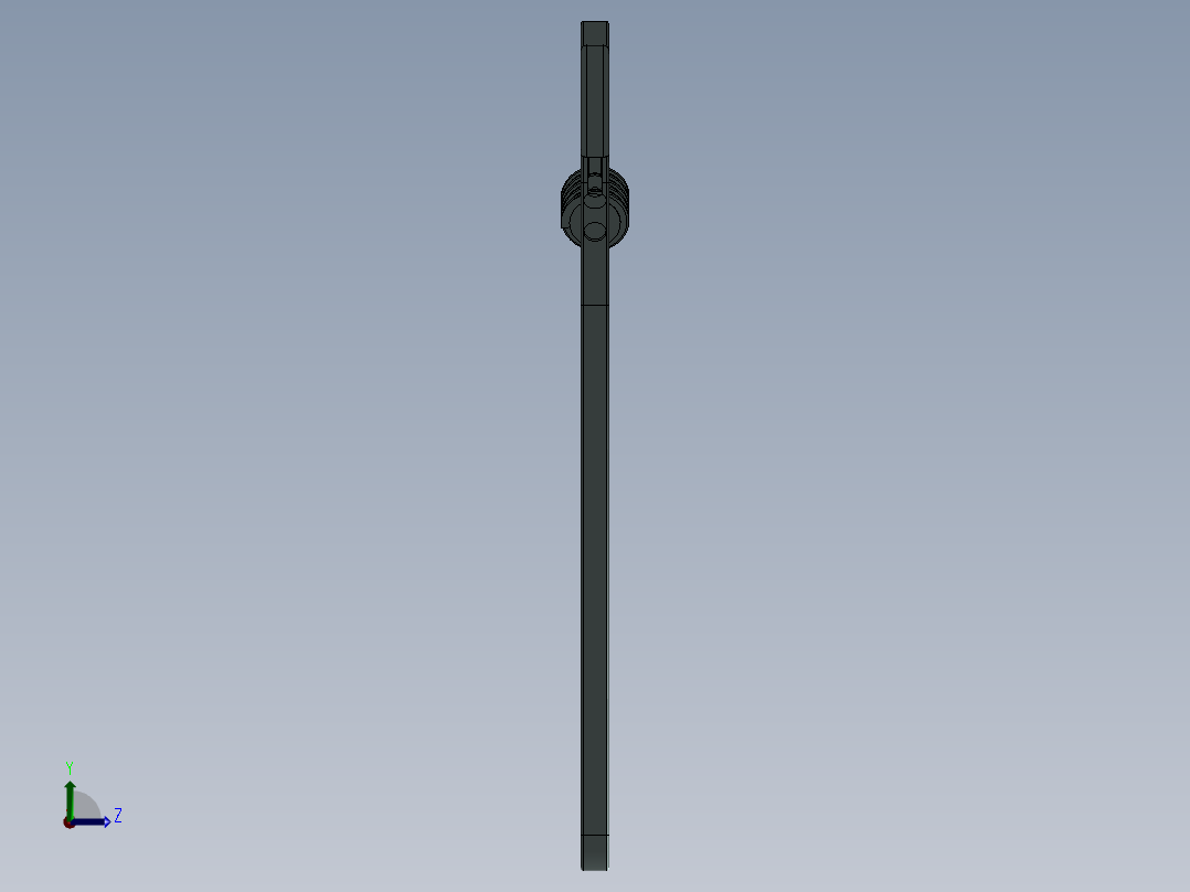 法式扳手--sw左视图