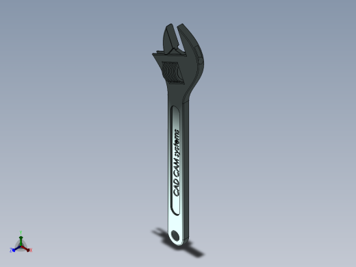 法式扳手--sw正等轴测缩略图