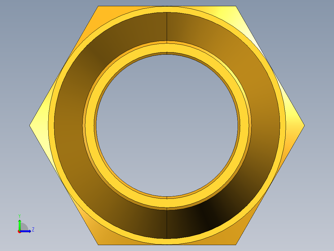 扩口式工业通用硬管接头Short Nut 41FS-10左视图