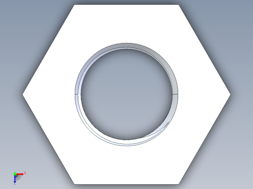 CPVC管件17-Sch80_ReducerBushing_FPTxSPIG_9838-130_1in x 0.5in俯视缩略图