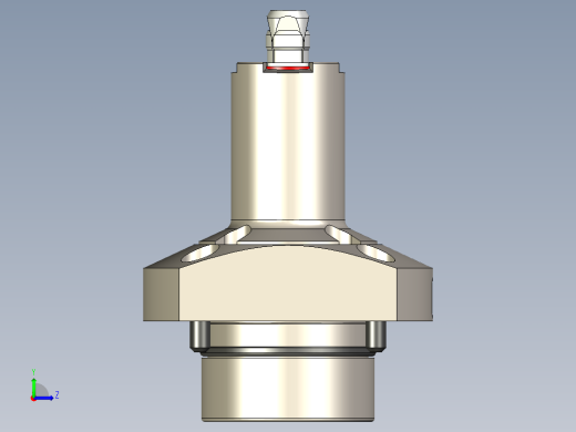 KOSMEKSFA1000-M2N-090-H50多系列多零件图纸模型多系列多零件图纸模型左视缩略图