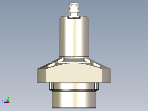 KOSMEKSFA1000-M2N-090-H50多系列多零件图纸模型多系列多零件图纸模型右视缩略图