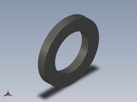 水管接头Rubber Garden Hose Coupling Washer 901GH-12正等轴测缩略图