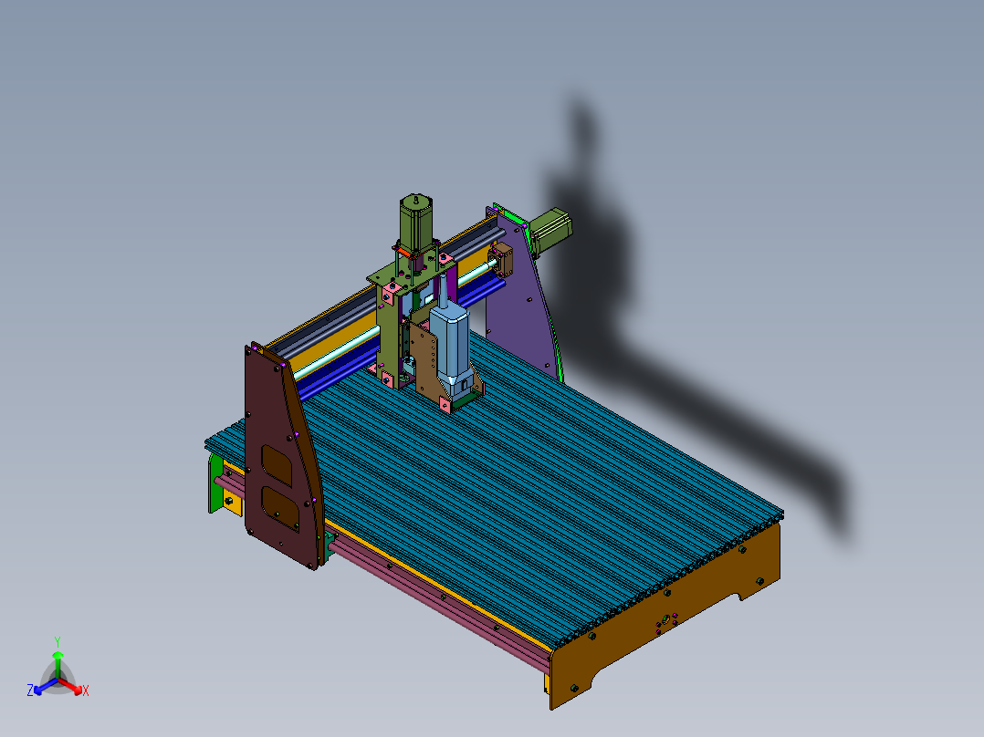 用于橱柜精细雕刻设备
