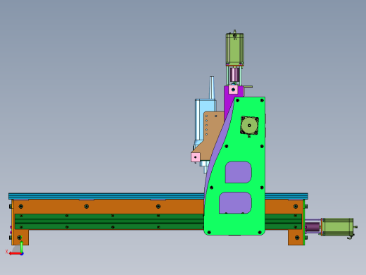 用于橱柜精细雕刻设备后视缩略图