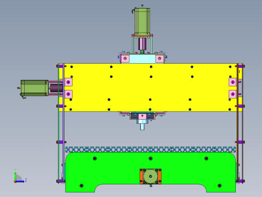 用于橱柜精细雕刻设备左视缩略图