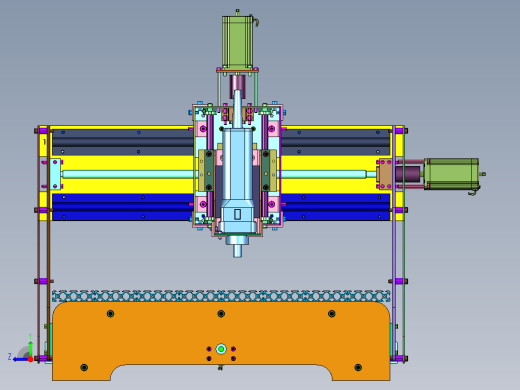 用于橱柜精细雕刻设备右视缩略图