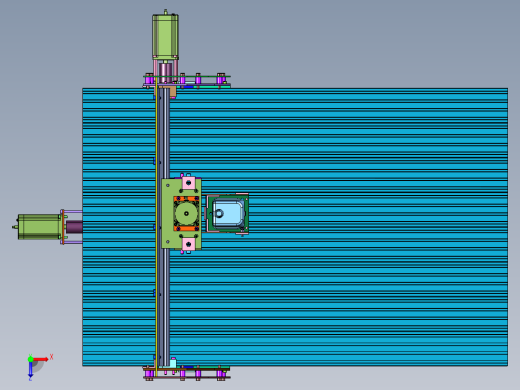 用于橱柜精细雕刻设备俯视缩略图