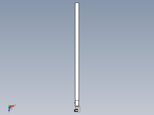 同步带全封闭直线模组TPA-HCB-105D-90-L2450-MR-C-P20-N3俯视缩略图