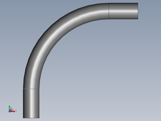 pvc conduit elbow-90deg std radius前视缩略图