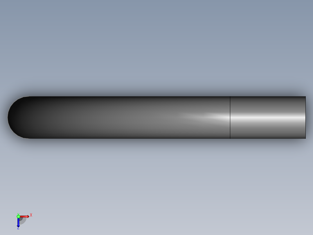 pvc conduit elbow-90deg std radius俯视图