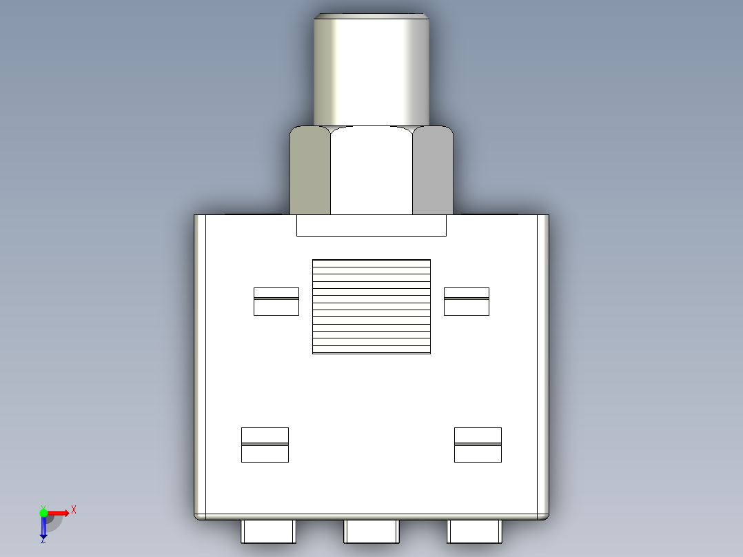 压力传感器DNP2-R_2023俯视图