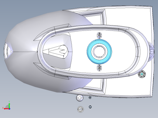 马桶无参三维后视缩略图