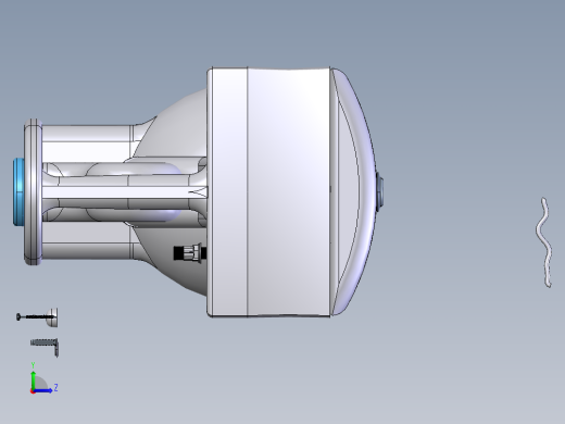 马桶无参三维左视缩略图