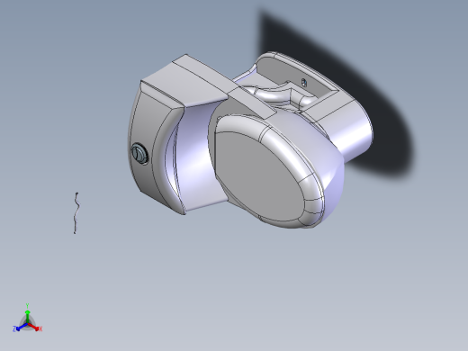 马桶无参三维正等轴测缩略图