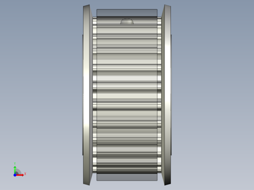 一种丁胞传热管滚压成型装置设计图纸前视缩略图