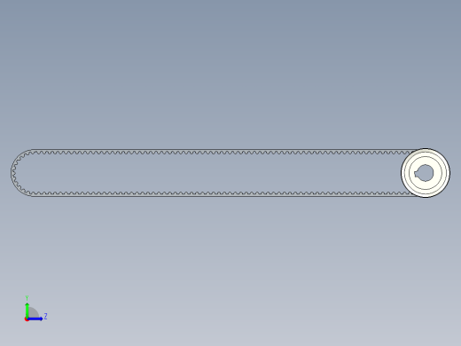 一种丁胞传热管滚压成型装置设计图纸左视缩略图