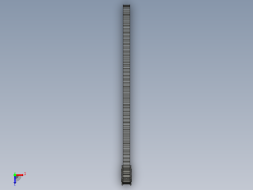 一种丁胞传热管滚压成型装置设计图纸俯视缩略图