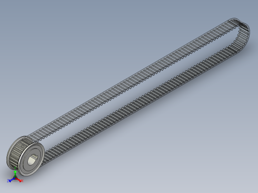 一种丁胞传热管滚压成型装置设计图纸正等轴测缩略图