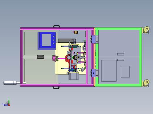 汽车连接器伺服折弯设备右视缩略图