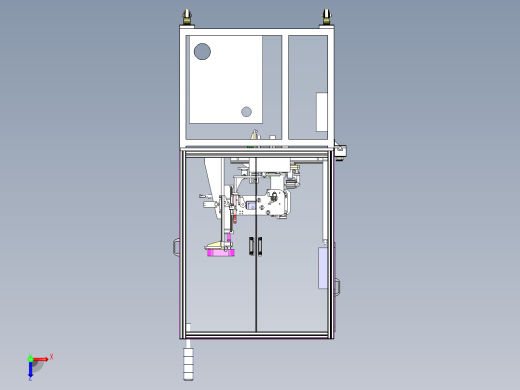 汽车连接器伺服折弯设备俯视缩略图