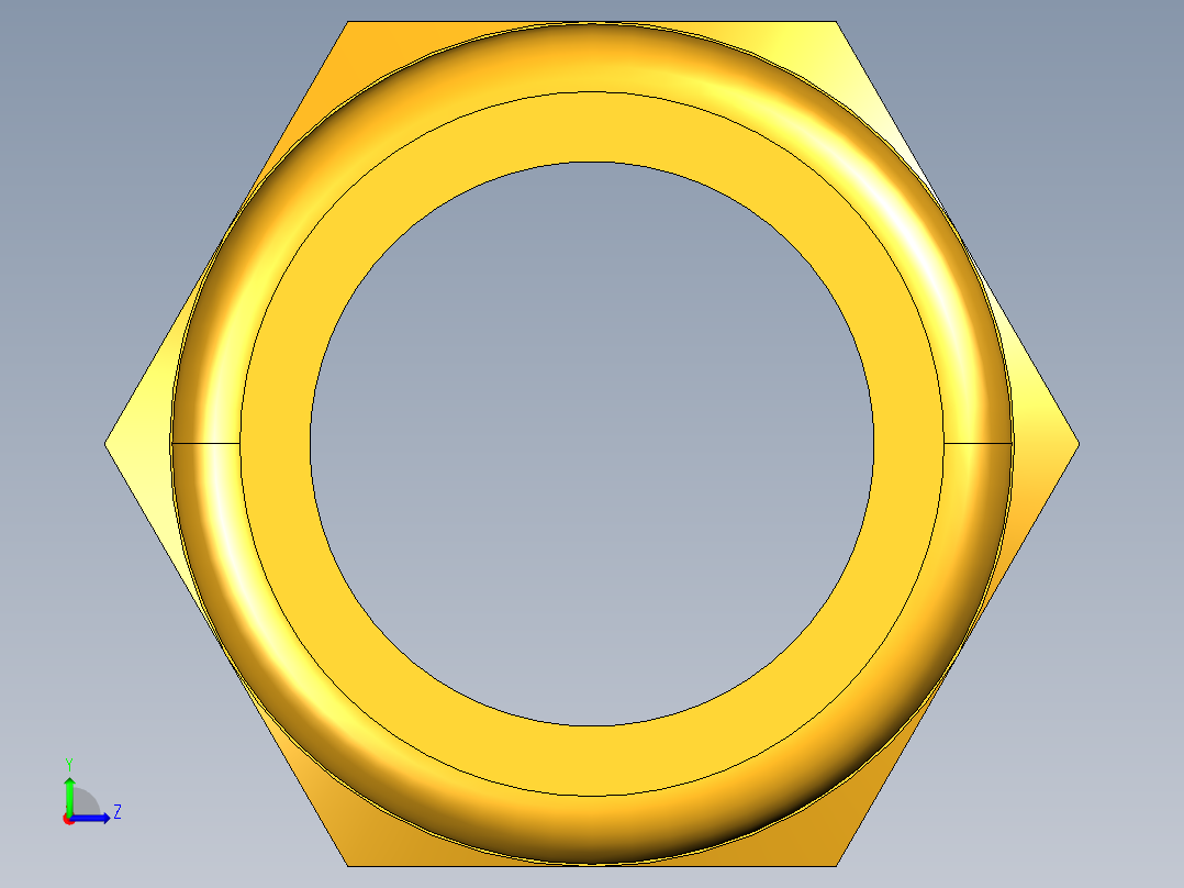 倒齿式工业管接头Beaded Hose Barb to male pipe 68HB-10-6左视图