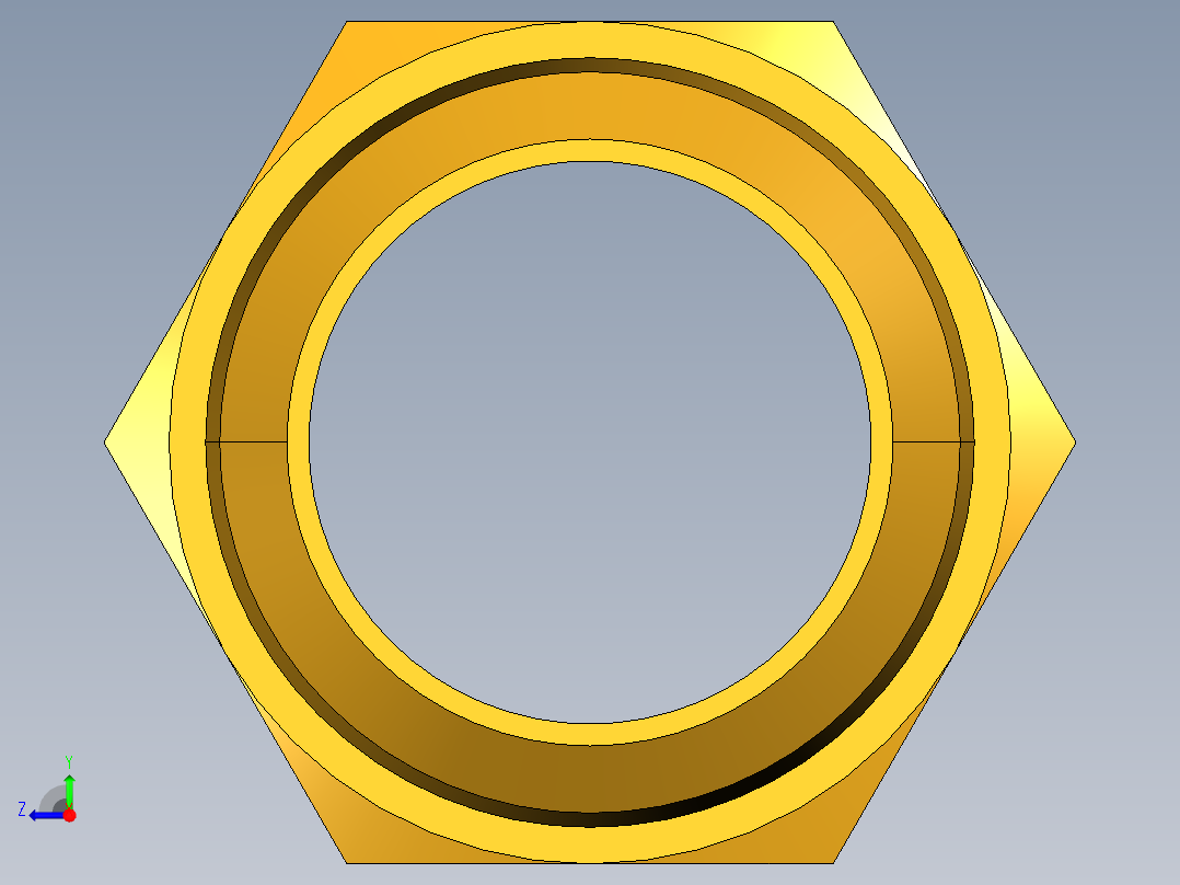 倒齿式工业管接头Beaded Hose Barb to male pipe 68HB-10-6右视图