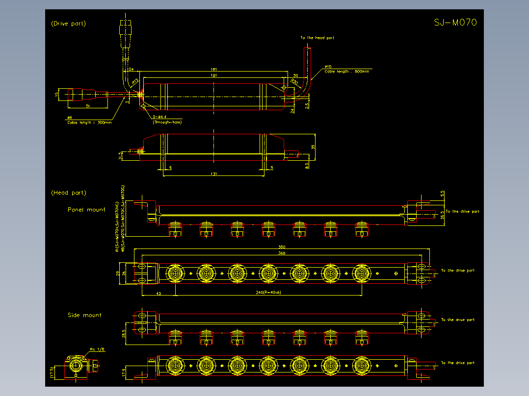基恩士sjm_cad_kc图纸模型
