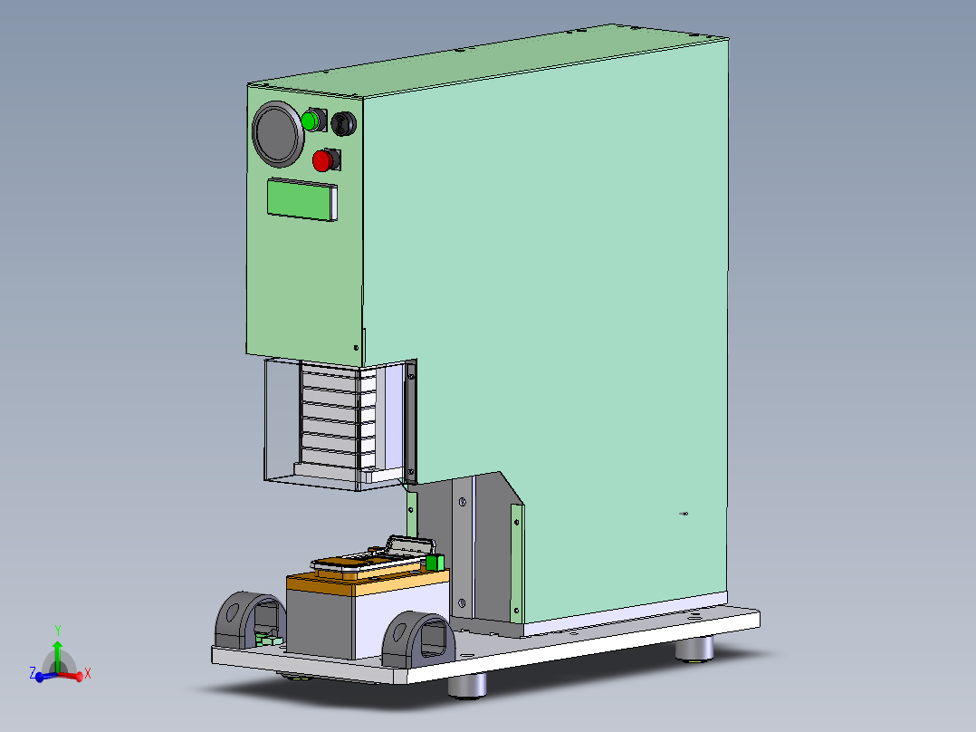 微型压合机（sw07+工程图+bom）